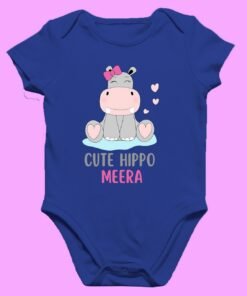 Personalized baby romper with 'Princess' design and custom name, perfect for a unique and adorable baby outfit.