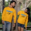 Wifey & Hubby Hoodies with Custom Names and Wedding Date – Personalized Couple Hoodies, Matching Mr. & Mrs. Sweatshirts, and Custom Name Hoodies for Couples, Perfect for Anniversary or Memorial Gifts.
