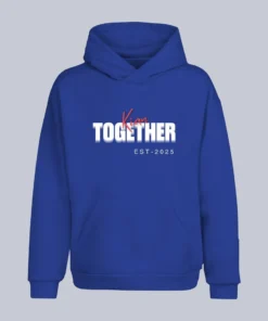 Personalized Couple Hoodies with Forever Together Design, Custom Names & Initials – Matching