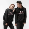 Personalized Couple Custom Name Hoodies – Matching hoodies for him and her, featuring custom names. Perfect for couples looking for custom name hoodies, personalized couple hoodies, and custom matching hoodies.