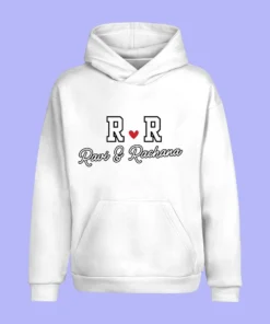 Personalized Couple Custom Name Hoodies – Matching hoodies for him and her, featuring custom names. Perfect for couples looking for custom name hoodies, personalized couple hoodies, and custom matching hoodies.