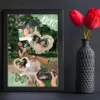 Custom Anniversary Collage Frame for Couples – Personalized Gifts for Him & Her – 5 Picture Collage for Cute Couple Gifting – Special Home Decor
