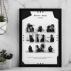 Custom Couples Anniversary Frame – Personalized Gift for Him & Her – Unique Home Decor – 5 Picture Collage with Black and White Effect, Featuring Couple's Names and Wedding Date