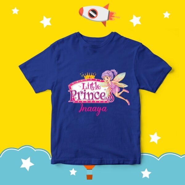 Personalized Princess Name T-Shirt for Kids – Custom Cute Tees with Fairy Tale Design - Image 5