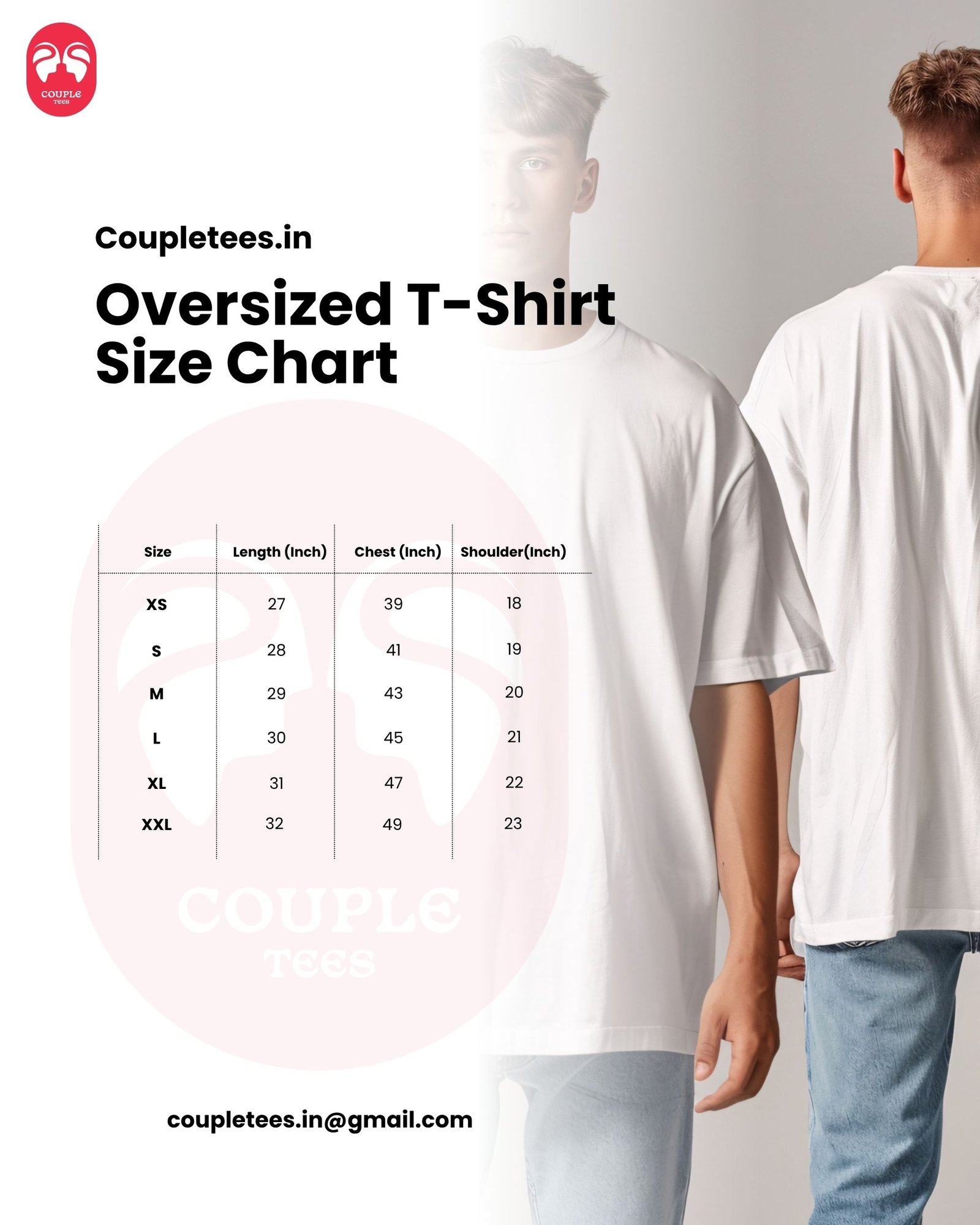 Oversized T-Shirt for Men's with Shark Print – TokyoJonny Collection - Image 3