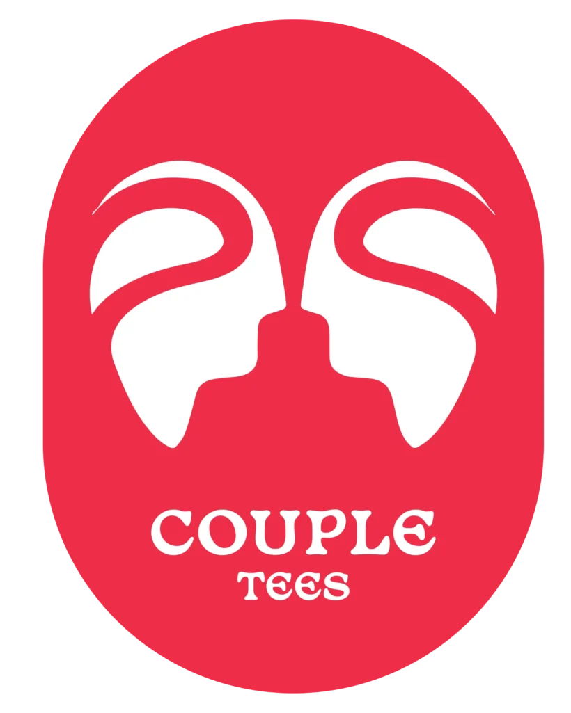 coupletees logo personalised clothing brand
