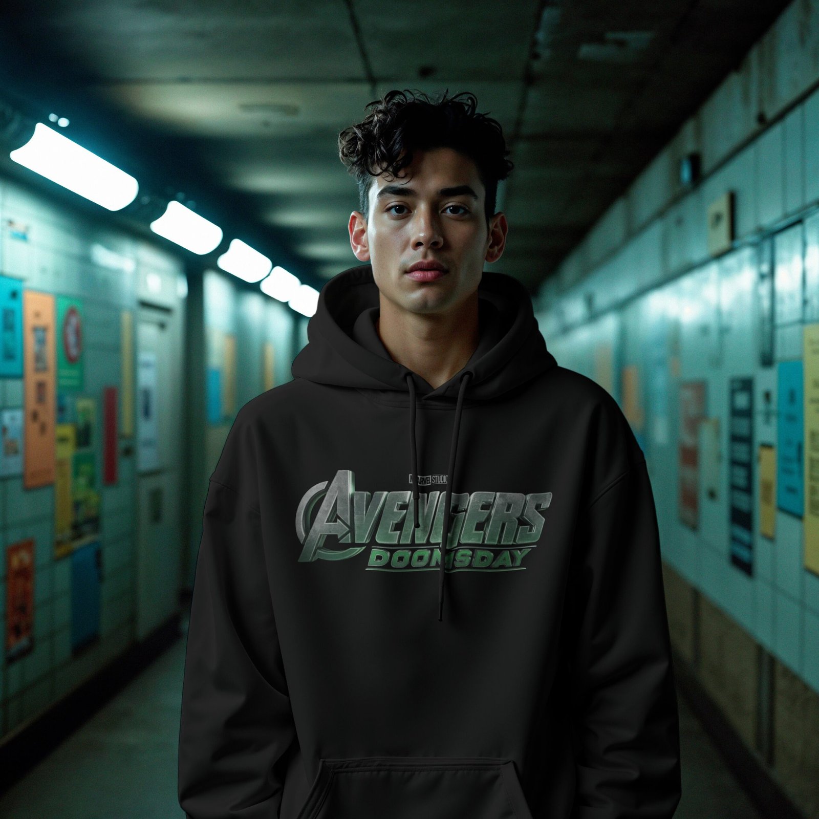 Epic Heroes Battle – Custom Graphic Hoodie